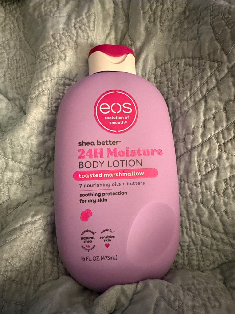eos Shea Better 24H Moisture Body Lotion -  BRAND NEW Toasted Marshmallow
